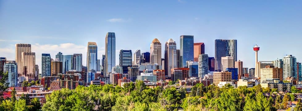 Calgary skyline used on the SAFe page.