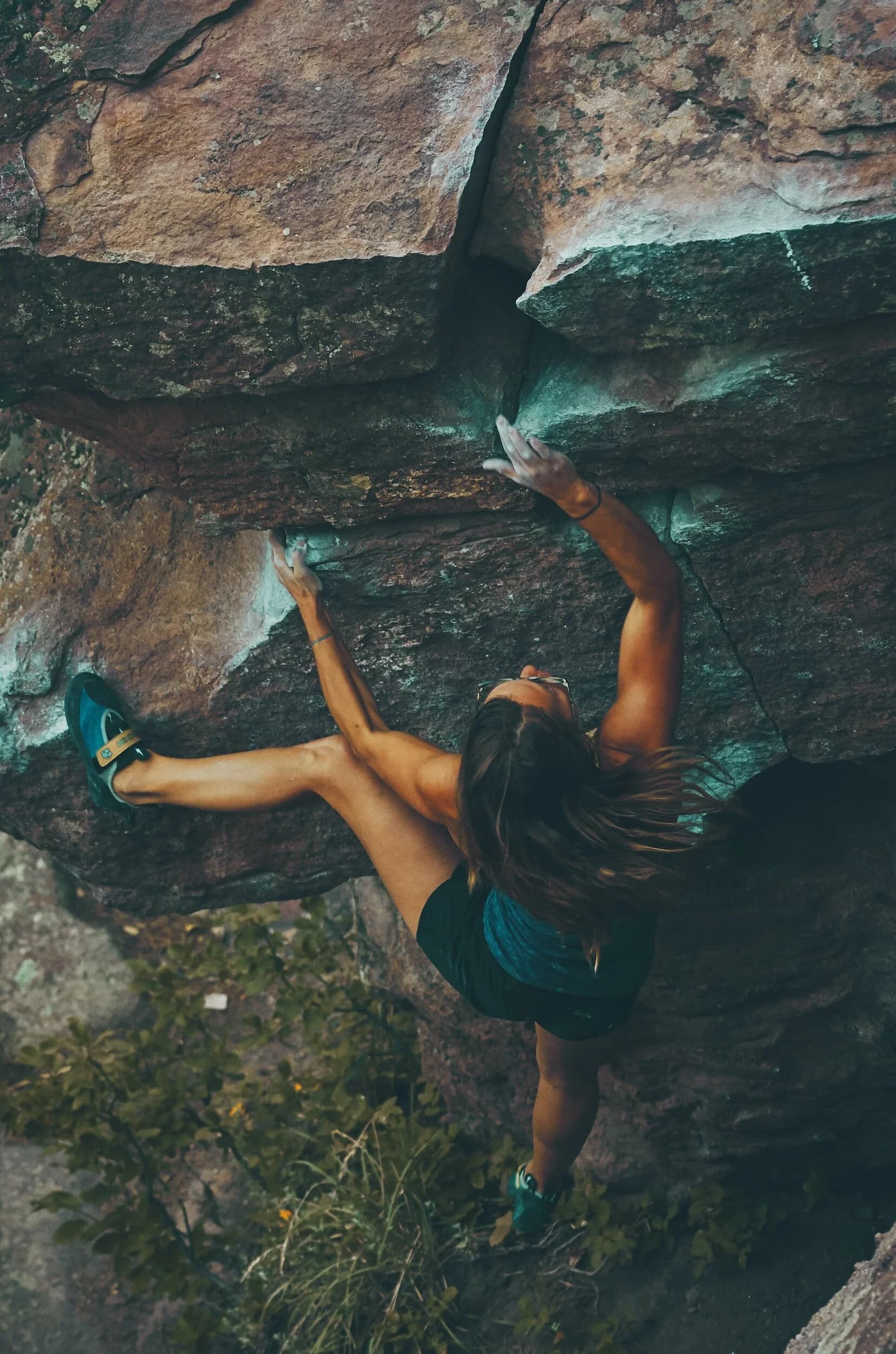 A mountain climber as a metaphor for developing the potential in your leaders.