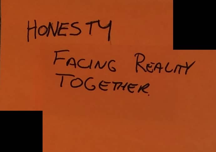 Team Value: Honesty